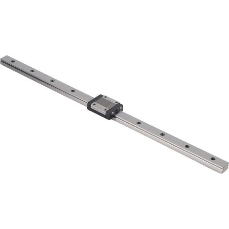 MGN15 Rail de guidage linéaire 400mm pour équipement d'automatisation industrielle, glissière de mouvement linéaire précise (1/5)