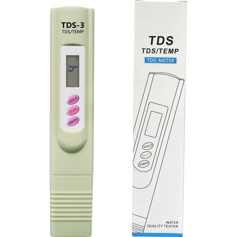 Drinking water quality tester, digital temperature tester, suitable for drinking water, hydroponics and aquaculture. (1/5)