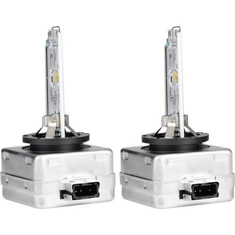 2 Stück D3S 6000K 35W Xenonlampe mit Eisenfassung für HID, lange Lebensdauer, hohe Helligkeit - Crezuo