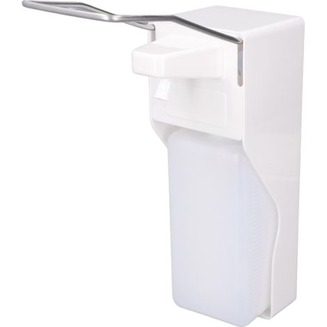Manueller Seifensprühspender, 1000 ml Handseifenspender, Ellbogenbedienung