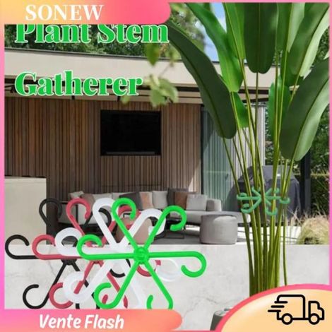 Supports De Tige De Plantes - Plastique - Pour Jardin Serre Balcon - 4 Pièces 5 8 Cm À 13 5 Cm (1/5)