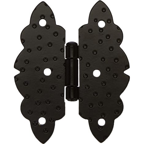 Charnière papillon type fer forgé 80 x 70 (1/4)