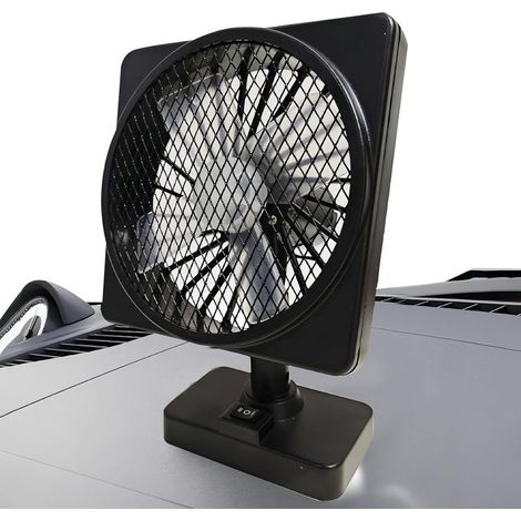 Ventilateur Auto Rotation 360 Degrés Silencieuse Alimentation USB (1/5)