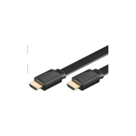 Microconnect HDM19191V1.4FLAT cable HDMI 1 m HDMI tipo A (Estándar) Negro (1/3)