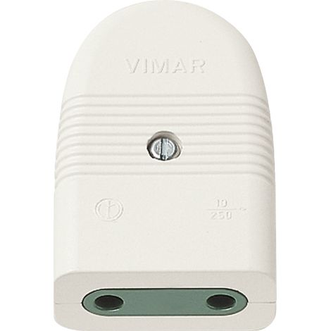 VIMAR - 01022.B 2P 10A P10 Axialsteckdose weiß