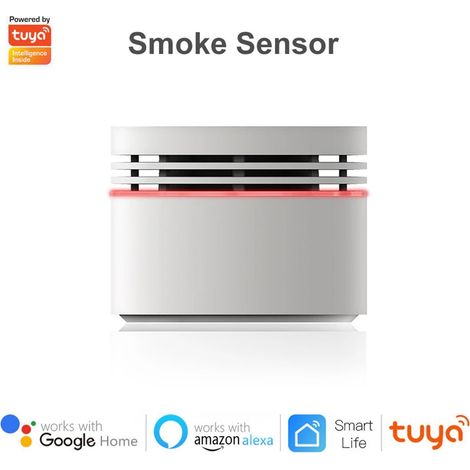 Tuya Mini Rilevatore di Fumo Smart Zigbee con Allarme Acustico (1/5)