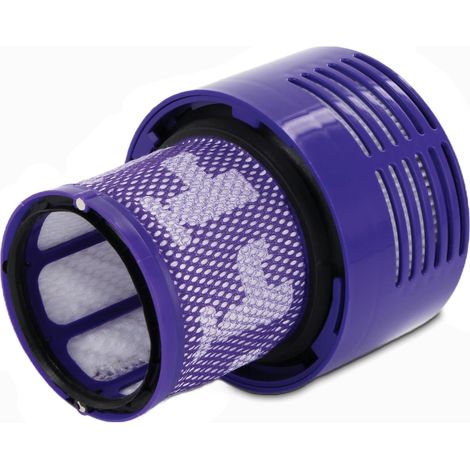 Waschbarer Filter für Dyson V10 Staubsauger – 1 Stück – Vliesstoff und Rundgewebe – Effiziente Filtration – Für die Modelle Animal, Absolute und Motorhead – 110 x 87 x 87 mm (1/3)