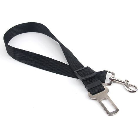 Dog/Cat Seat Belt Leash/Pet Harness for Car Seats - Black