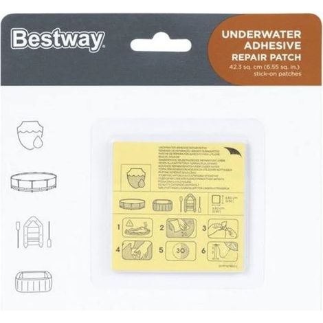Kit de réparation pour piscine - BESTWAY 62091 (1/4)