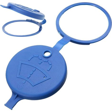 Tapón del depósito de líquido limpiaparabrisas, tapa del depósito de líquido limpiaparabrisas, compatible con Peugeot 2008 3008 01 307 308 408 508L (1/5)
