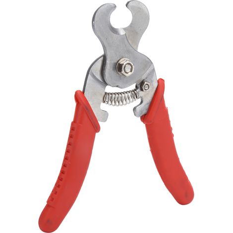 Pince à retirer les boucles auriculaires pour animaux (porcs, bovins, moutons) en acier inoxydable, avec applicateur en acier inoxydable (1/5)