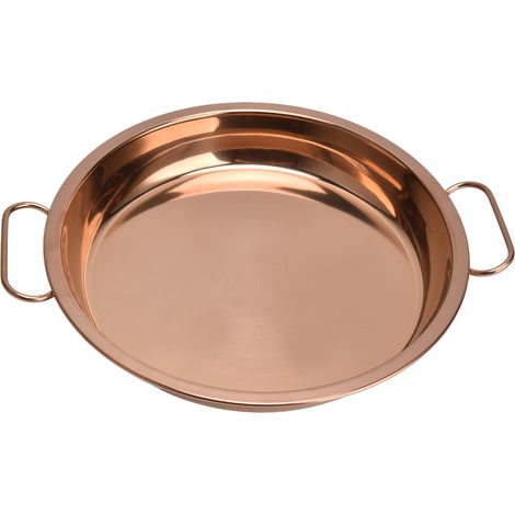 plates rondes réutilisables en acier inoxydable 304 sûres (1/5)