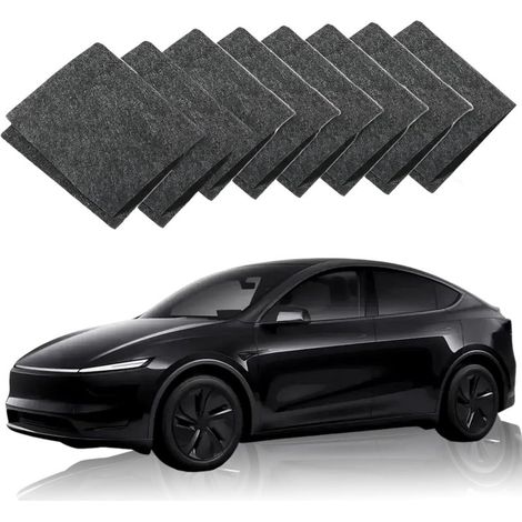 8-teiliges Nano-Glitzertuch zur Kratzerentfernung am Auto, leichtes Kratzerreparaturtuch, Kratzerentferner mit Selbstpolierfunktion für alle Fahrzeuge (Auto, Motorrad, LKW) (1/5)