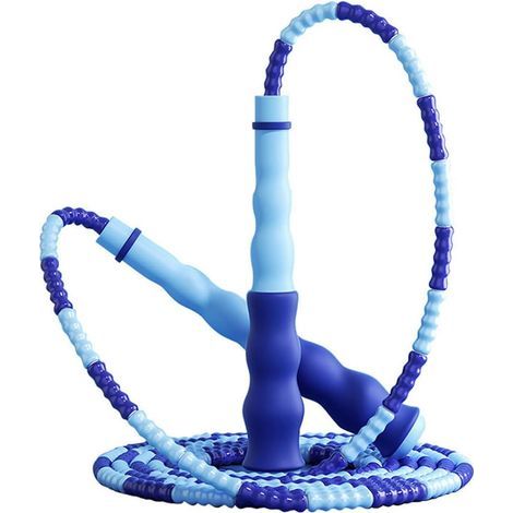 Corde à Sauter - 1 pcs Corde à Sauter en TPU Ajustable Prémium, Skipping Rope Réglable avec Poignée Antidérapant pour Homme Femme, Fitness,Entraînement Vitesse(2.8M) (1/5)