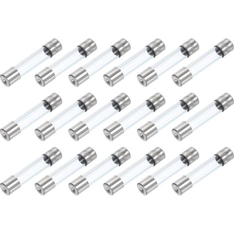 18Pcs Fusibles en Verre, Axiaux avec Fil de plombs 6x30mm 0.75A 250V pour Remplacer ou Réparer de Nombreux Appareils Électroniques Domestiques (F0.75A) (1/4)