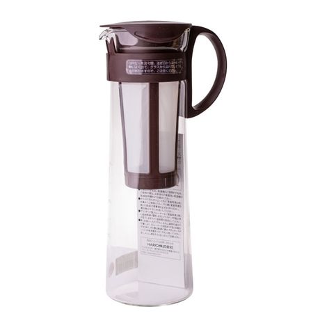Caraffa Hario per caffè freddo marrone cioccolato 1 litro
