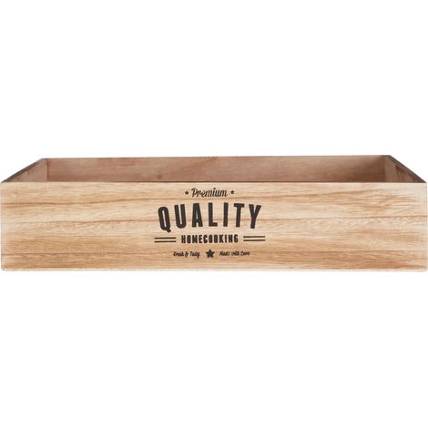 Premier Housewares Rustic Premium Qualirt Storage Crate