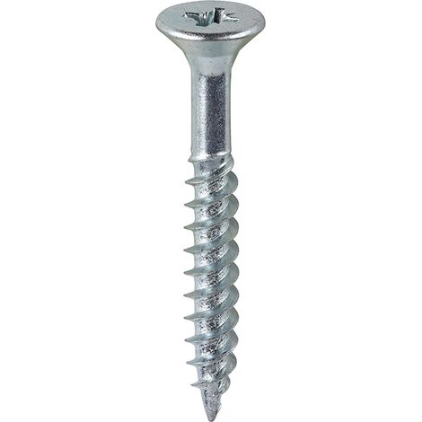 TIMco Twin Thread Zinc Countersunk Woodscrew 10 x 11/2 Qty 200
