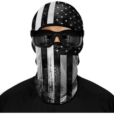 Cagoule,Tissu en fibre de polyester de haute technologie,Offre une protection ultime sur votre visage et votre cou contre le froid (1/2)