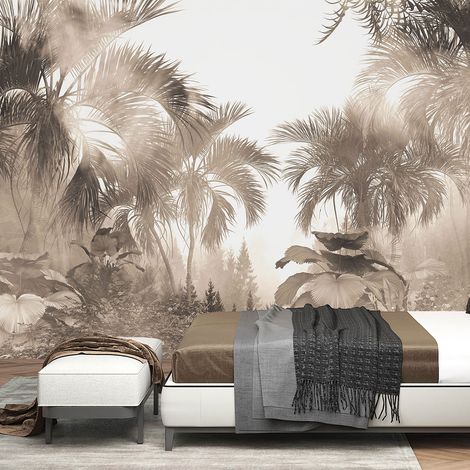 Papier peint panoramique - Forêt tropicale - 130 cm x 87 cm (1/4)