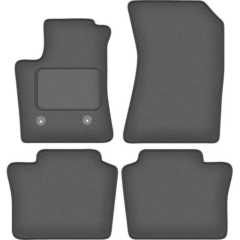 Tapis velours graphite pour : Renault Espace VI E-tech HEV 5 places (2023-) (1/5)