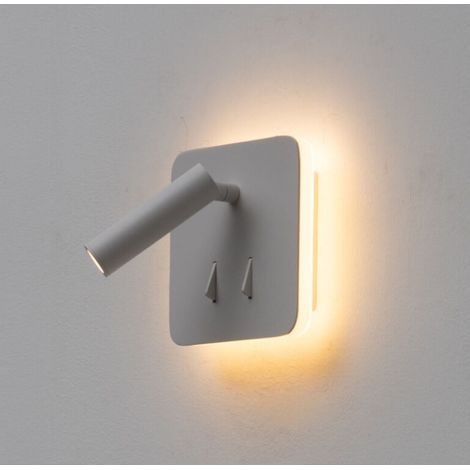 Lampada da lettura doppia a LED multifunzionale - Bilbao (1/4)