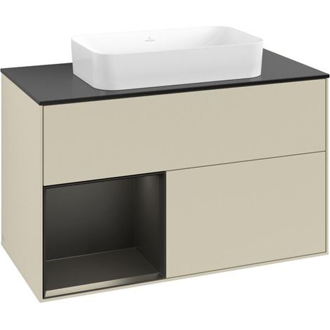 Villeroy & Boch F652PDHJ Meuble sous-lavabo Finion F65 (1/3)