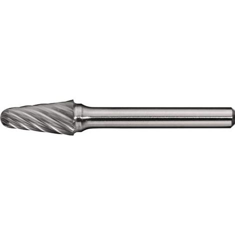 TECWERK Frässtift KEL INOX D.8mm Kopf-L.20mm Schaft-D.6mm HM Verz.Normal,fein TECWERK (1/2)