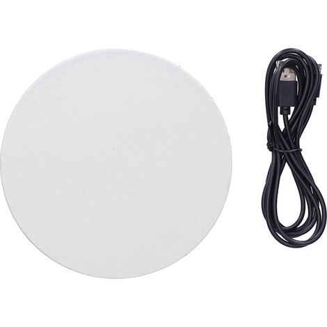 Wiederaufladbarer, drehbarer Schmuckständer mit USB-Anschluss, automatischer Drehteller, Ornamenthalter, 5-V-Eingang, Plug-and-Play-Basis (1/5)