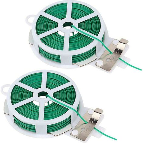 Câble de jardinage à paires torsadées avec câble vert (20 m, vert) (1/5)