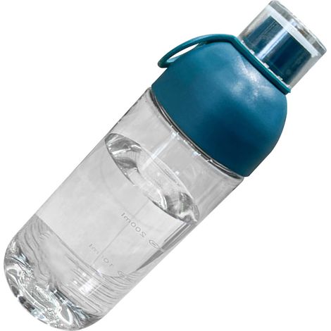 PC-Wasserbecher, hitzebeständig, tragbar, für Zuhause und unterwegs, mit Kalkfilter, blau (1/5)