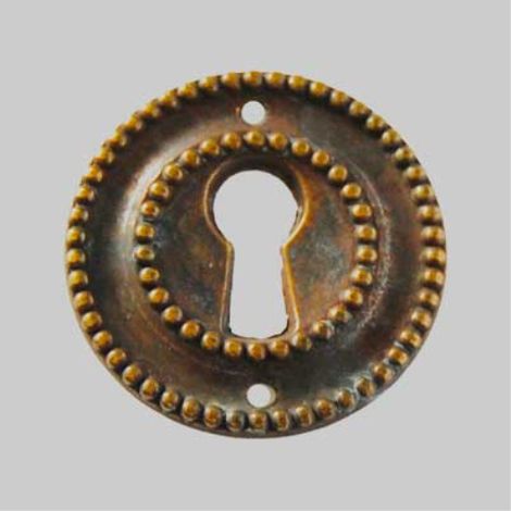 Bocchetta per mobili '8032' ø 30 mm - patinato antico GIUSTI (1/2)