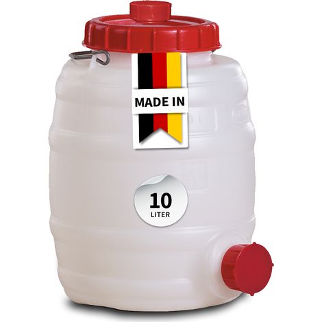 GRAF Universal-Fass 10 Liter rund aus lebensmittelechten PE (1/5)