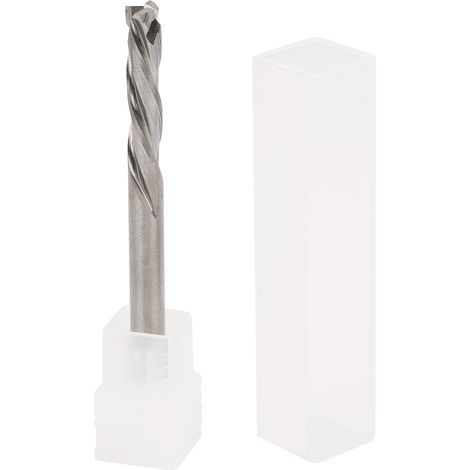 Dreischneidiger Schaftfräser für Aluminium – Metallbearbeitungswerkzeug 5x5x22x55 mm – Schaftfräser für die Metallbearbeitung