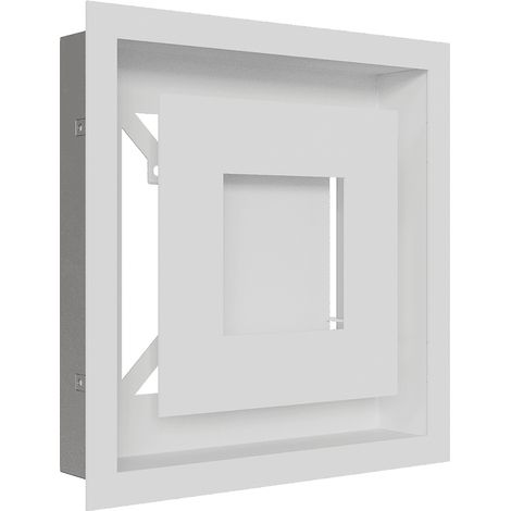 Lüftungsgitter WIND 22x22 weiß (1/5)