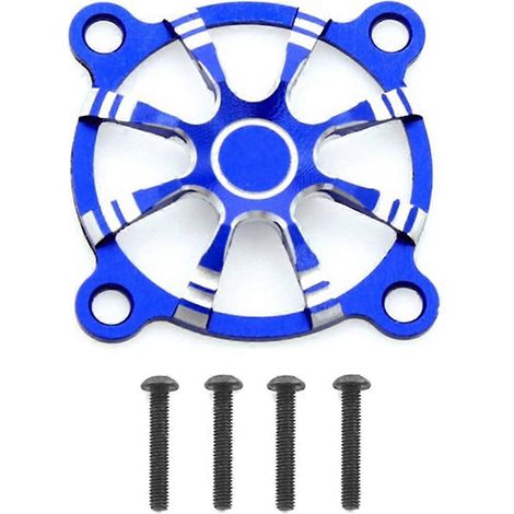 30 x 30 mm Lüftungsgitter aus Aluminiumlegierung für RC-Motoren (blau) (1/5)