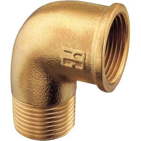 Raccord coude plastimo 3162420135797 laiton 1 ½ pouce 90 degrés