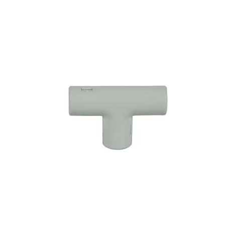 MANICOTTO A T PER CANALINA A TUBO ISPEZIONABILE REVERSIBILE- - ø mm.25 - 25 pezzi