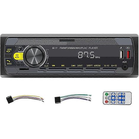 4-Kanal-45-W-Bluetooth-Autoradio, Multifunktions-Auto-MP3-Player, Plug-in-U-Disk-Autoradio mit Multi-C (1/5)