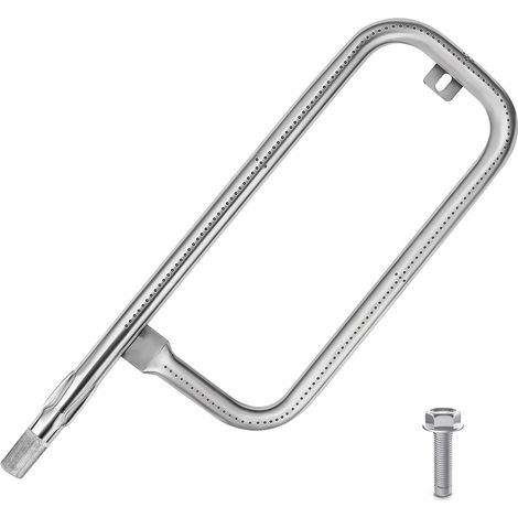 2 Brûleurs 60041 69956 Acier Inoxydable Compatible Weber Q200 Q220 Q2000 Q2200 Pièces Rechange Barbecue (1/5)