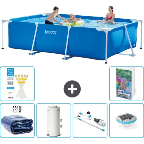 Rechteckiger Frame Pool - 300x200x75 cm - 7-teilig S30
