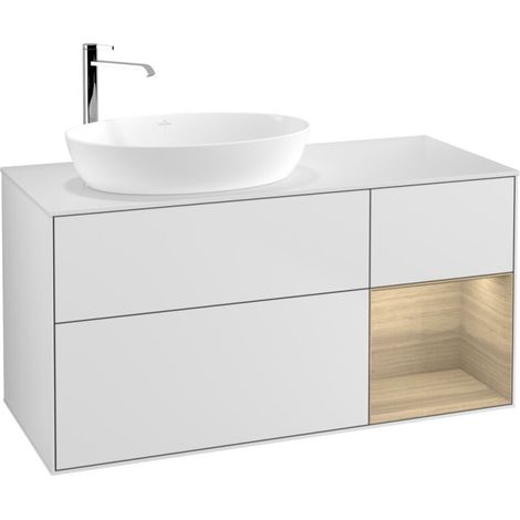 Villeroy & Boch F931PCMT Meuble sous-lavabo Finion F93 (1/2)