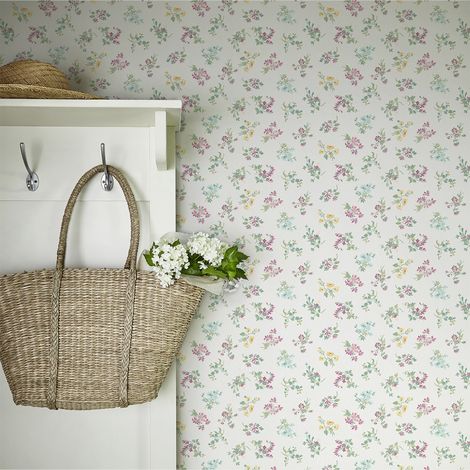 Papier peint intissé Laura Ashley Keeleigh posy multi 1005 x 52cm (1/5)