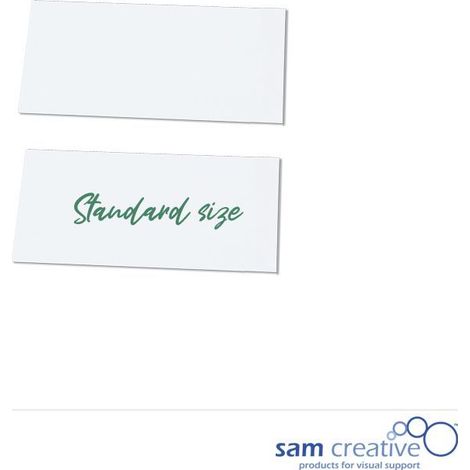 Magnetischer Scrum Header Blanko 8x14 cm (10x)