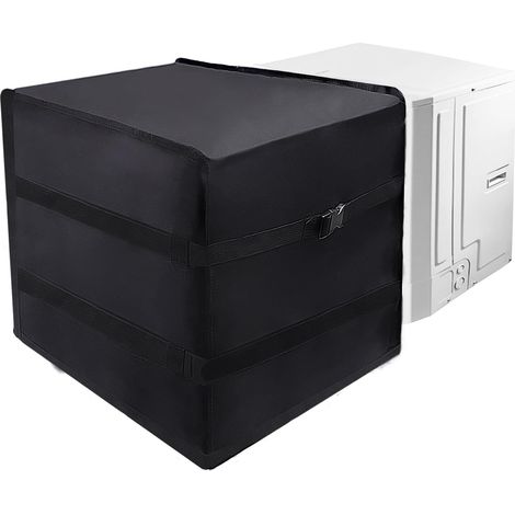 Housse de Protection pour Climatiseur Extérieur, Imperméable, Couverture de Climatiseur de Fenêtre, en Forme de U, Protection Réglable pour la Climatisation, Coupe-Vent et Anti-Poussière (1/5)