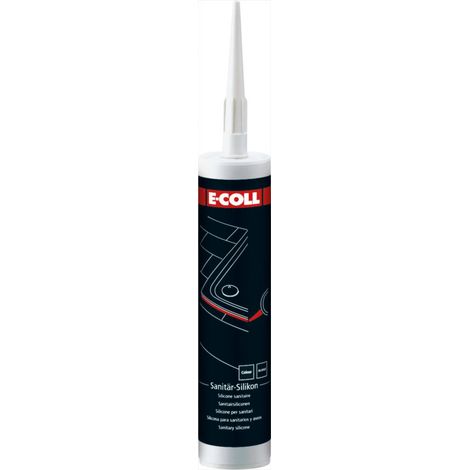 E-COLL Sanitär-Silikon 310ml grau (1/5)