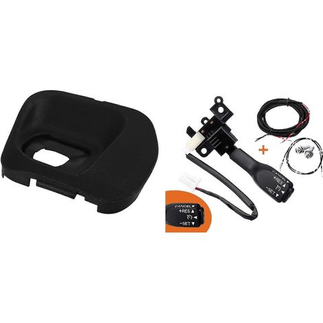 Accessoires auto (lot de 2) : 1 interrupteur de régulateur de vitesse avec faisceau et 1 cache pour interrupteur de régulateur de vitesse au volant (1/5)