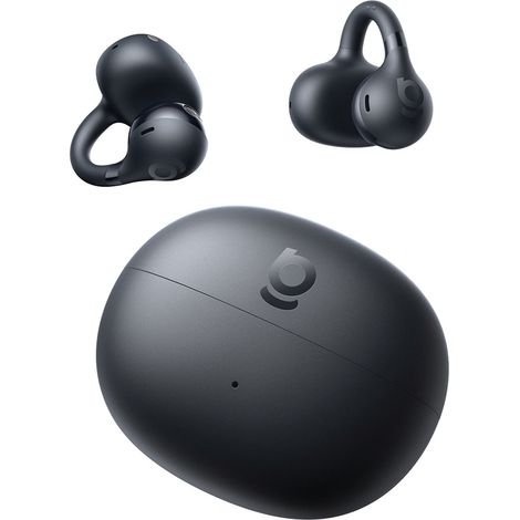 Auriculares inalámbricos abiertos OWS Bass BC1 con clip - negros (1/5)