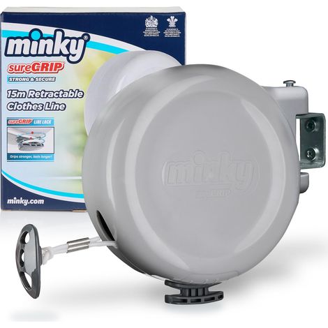 Corde Rétractable 15 Mètres Blanc VT20500103 1 - Pack (1/5)