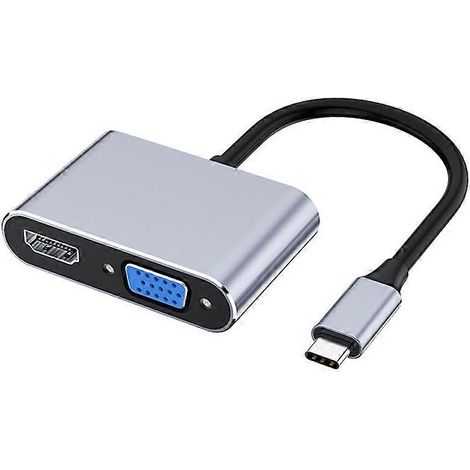 Adaptateur USB C vers VGA pour vidéoprojecteurs professionnels (1/5)
